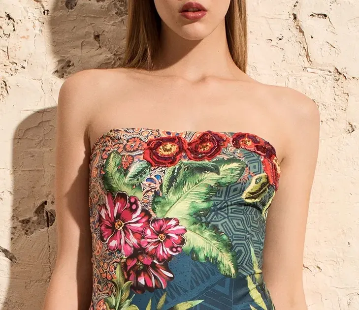 Applique Embroidery detail