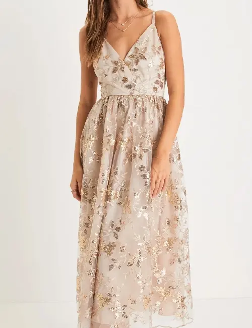 printed casual dress