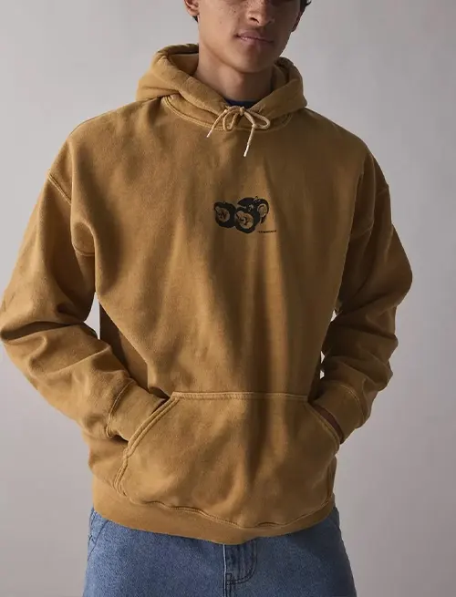 Custom printed graphic hoodie