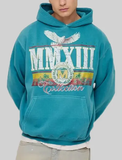 Screen print hoodie