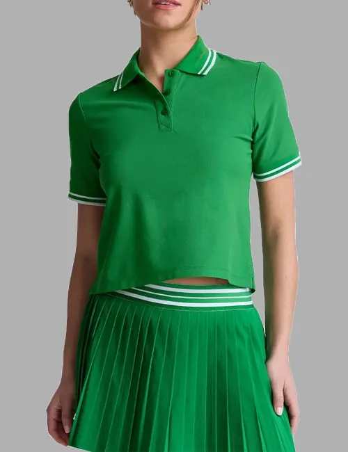 Country Club Polo Top