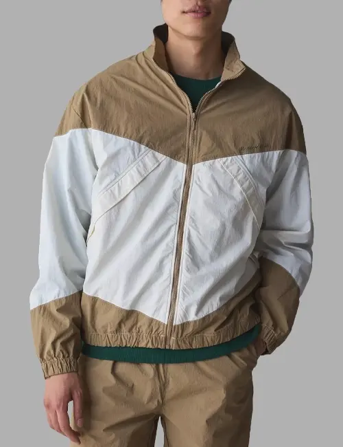 Nylon Windbreaker Jacket