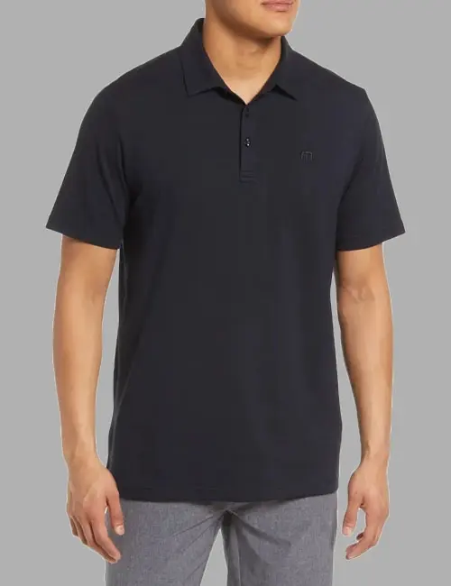 The Heater Solid Short Sleeve Performance Polo