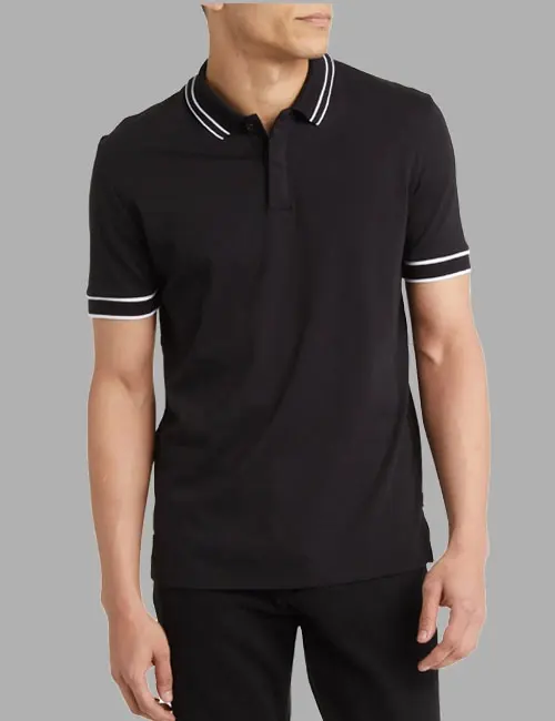 Tipped Cotton Polo
