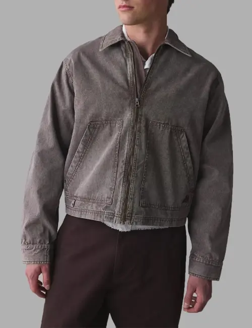 Twill work jacket