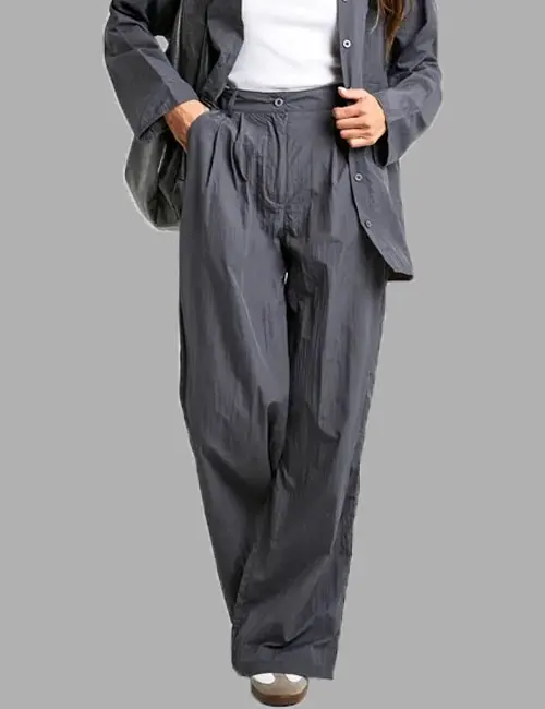 Casual Wide Leg Trousers