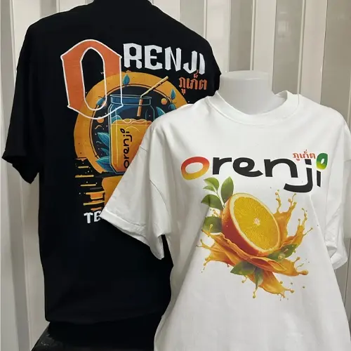 DTG Samples for German Apparel Retailer