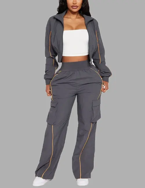 Steal The Moment Windbreaker Pant Set