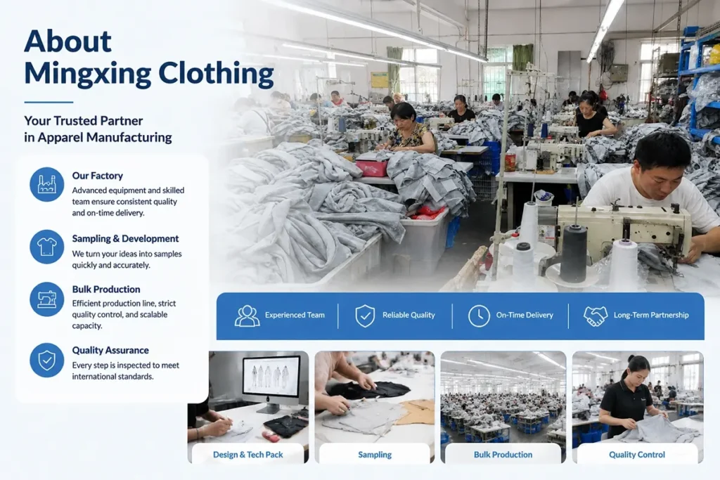 About Mingxing Clothing
