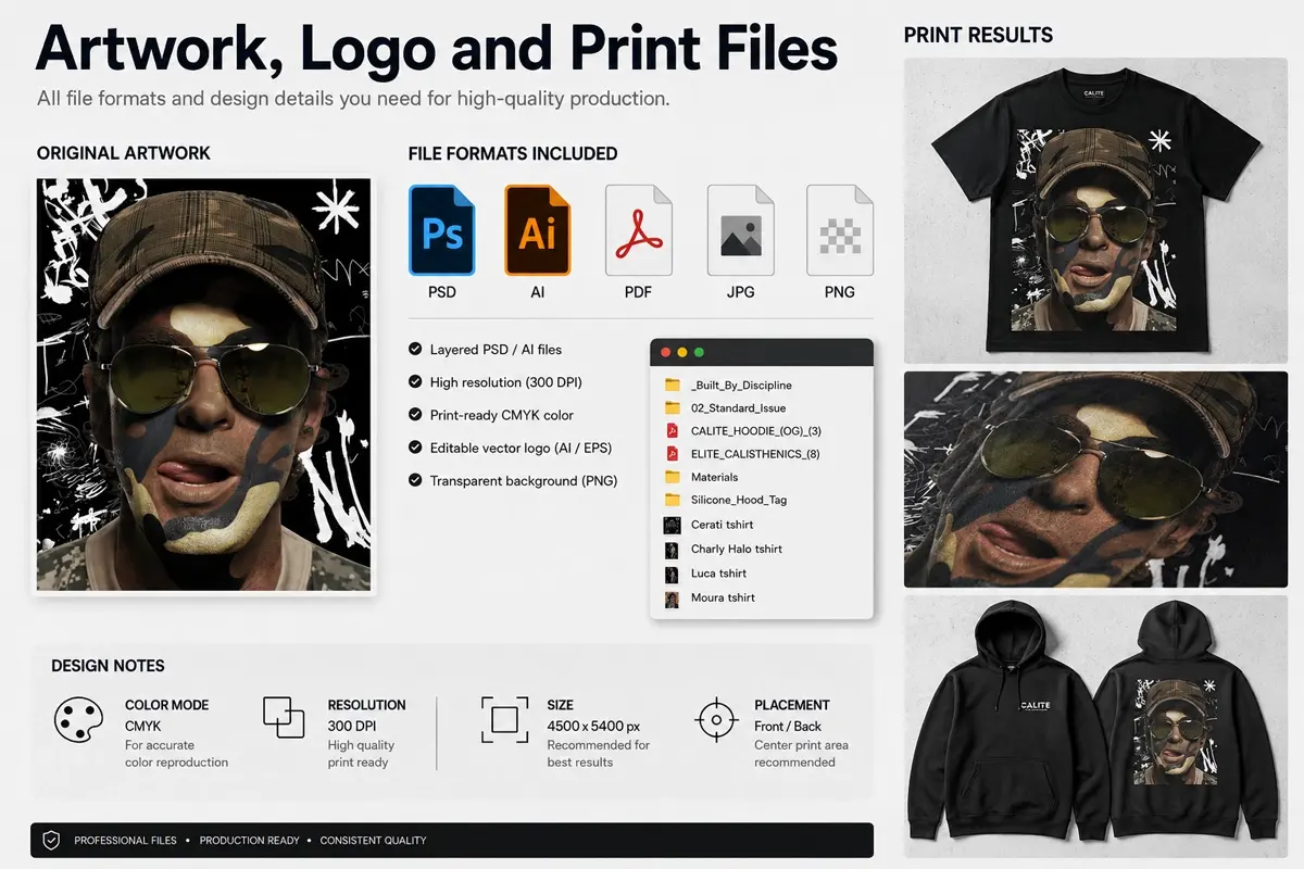 Artwork, Logo and Print Files