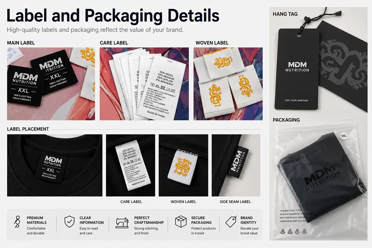Label and Packaging Details