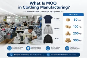 MOQ in Clothing Manufacturing