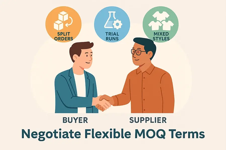 Negotiate Flexible MOQS Terms