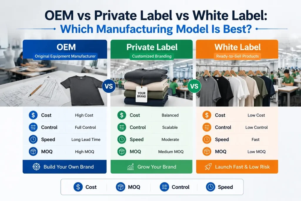 OEM vs Private Label vs White Label