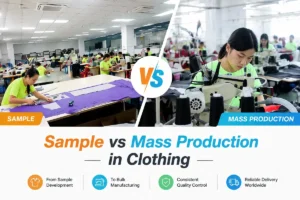 Sample vs Mass Production in Clothing