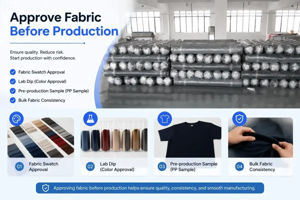 Approve Fabric Before Production
