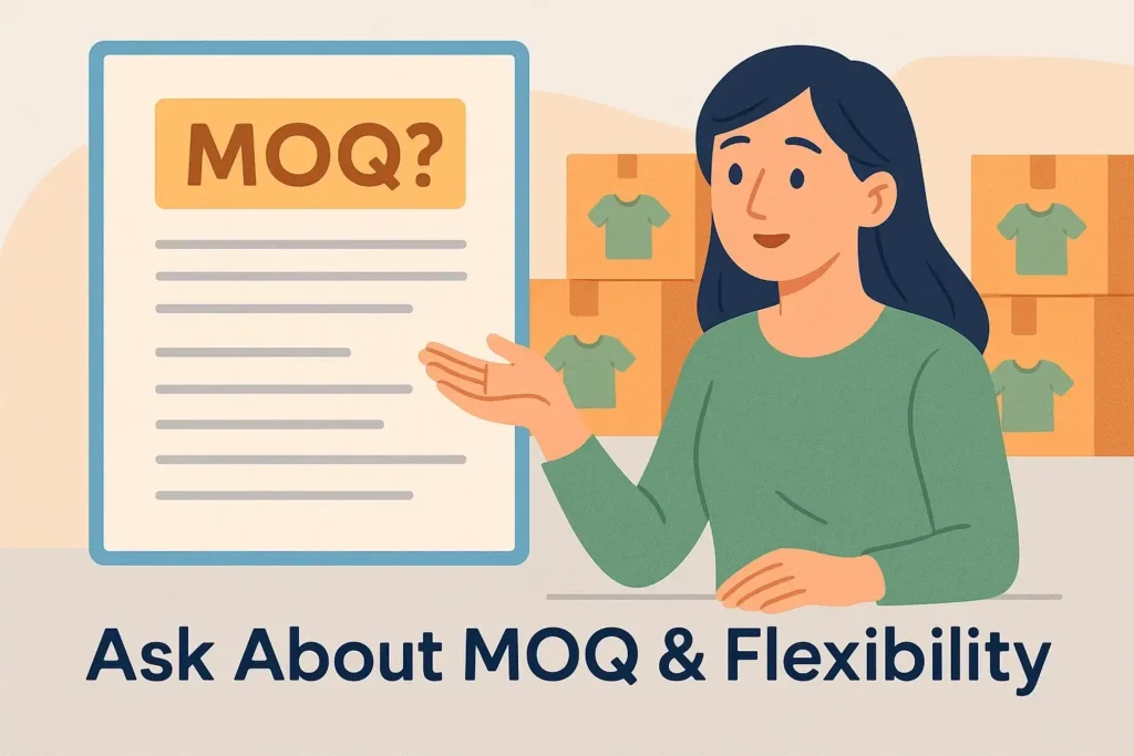 Clothing Manufacturer MOQ