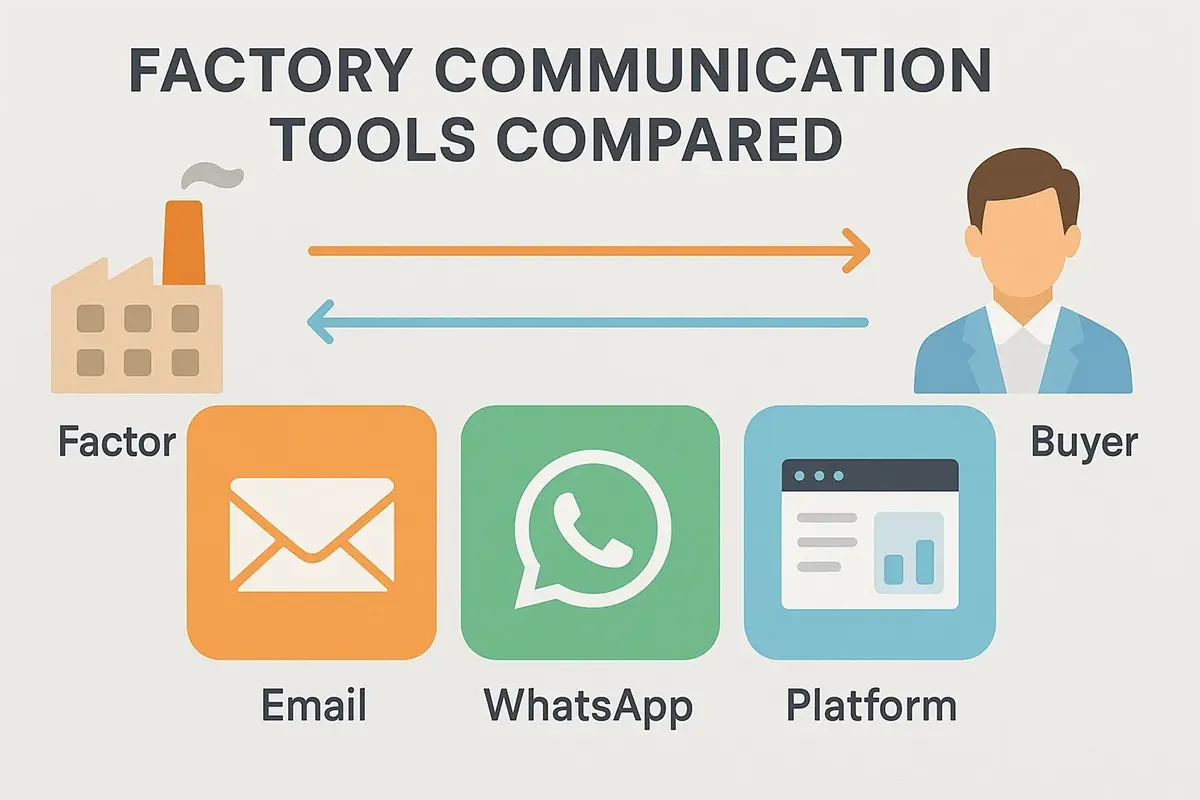 Apparel Factory Communication Tools Compared