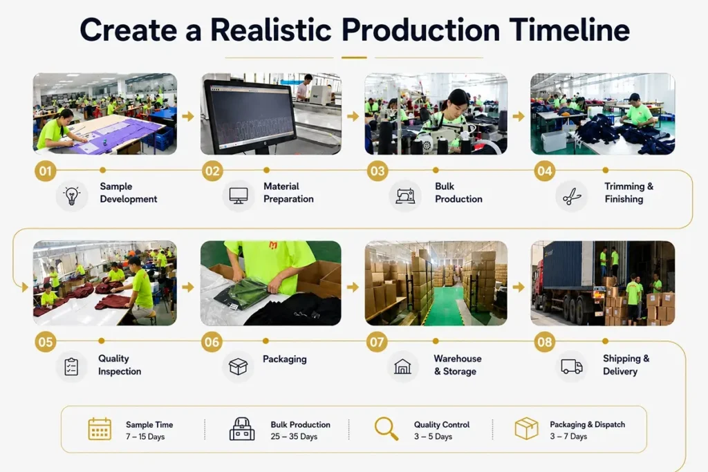 Create a Realistic Production Timeline