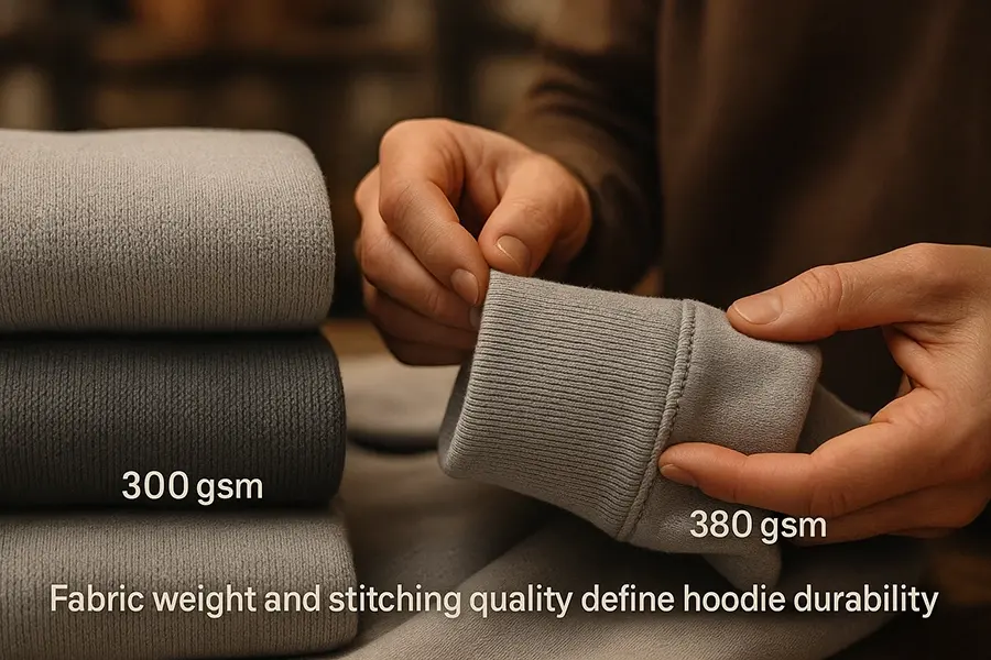 Custom Hoodie Manufacturer Fabric & Craftsmanship Quality Check