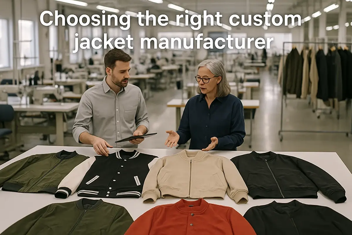 Custom jacket manufacturer selection guide