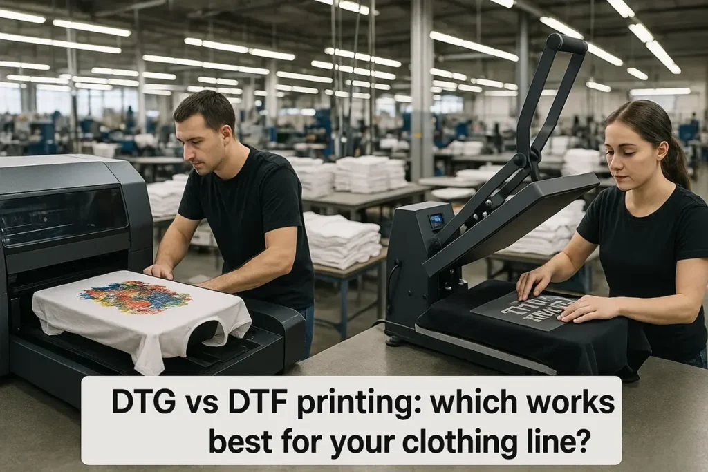 DTG vs DTF – Realistic Comparison