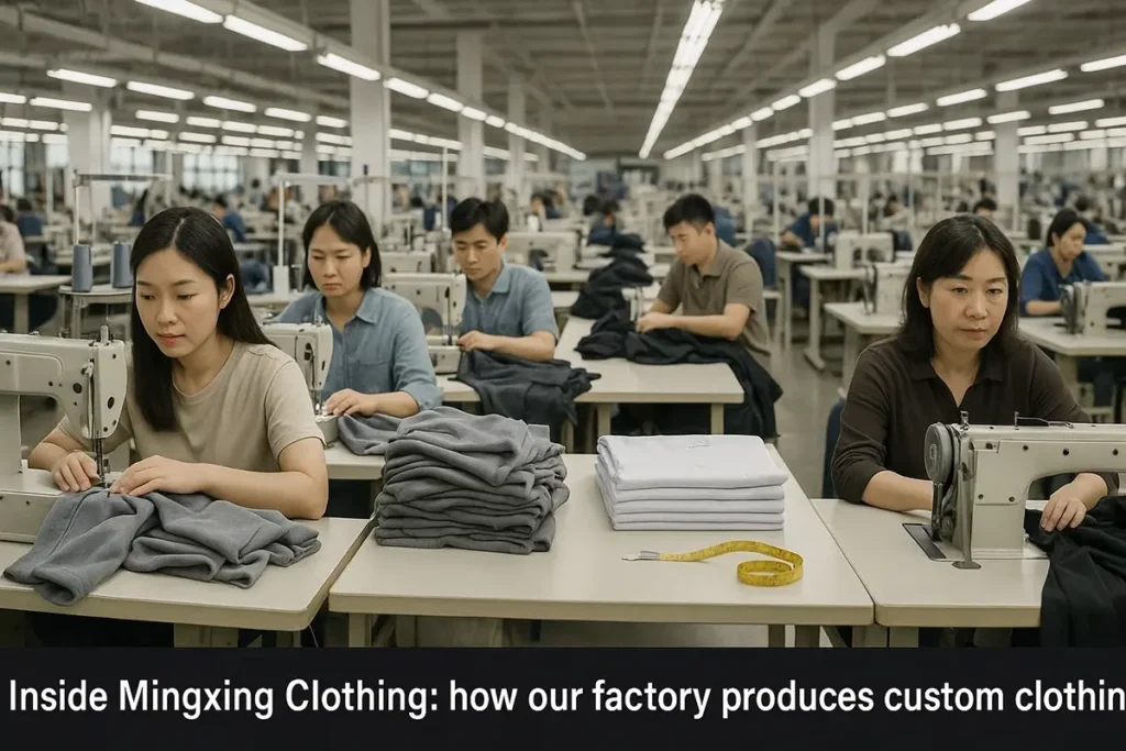 Inside Mingxing Clothing