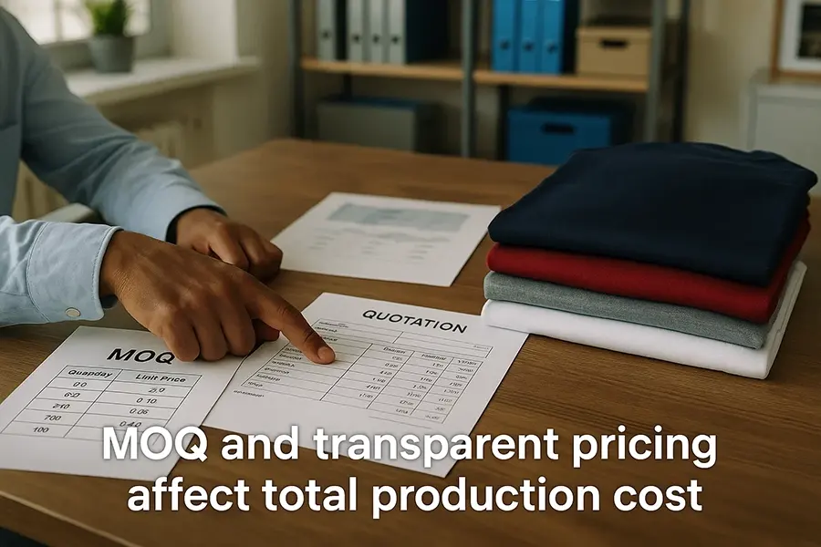 MOQ & Pricing Transparency