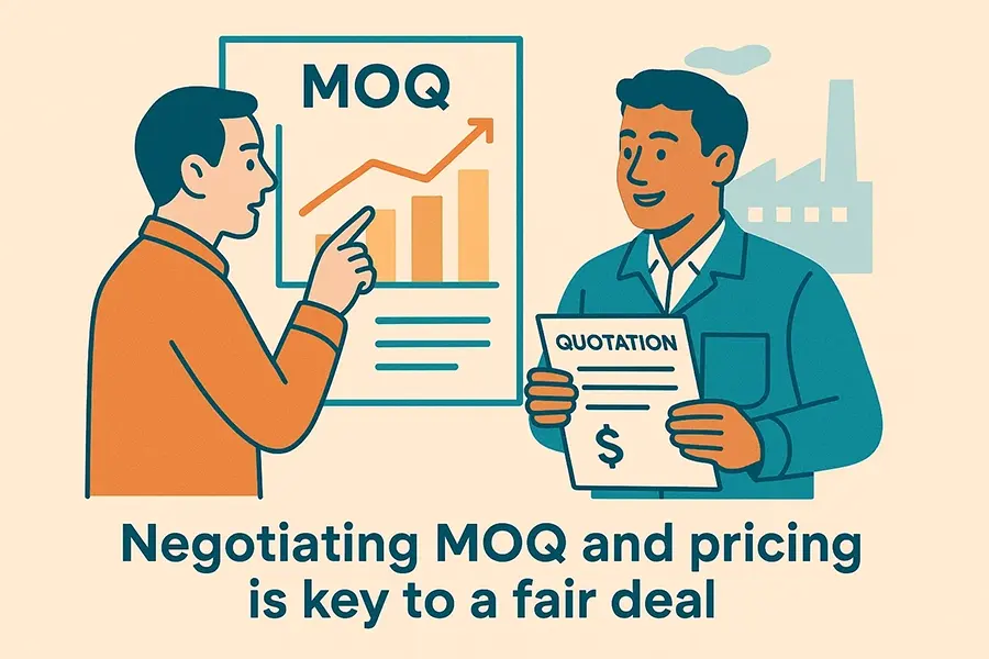 Clothing Manufacturer Negotiation