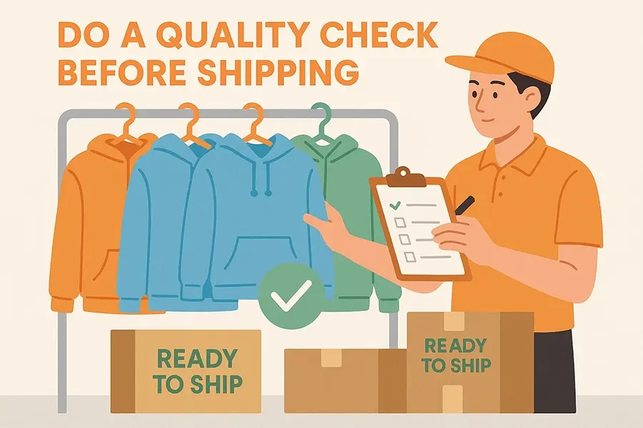 Quality Check Before Shipping