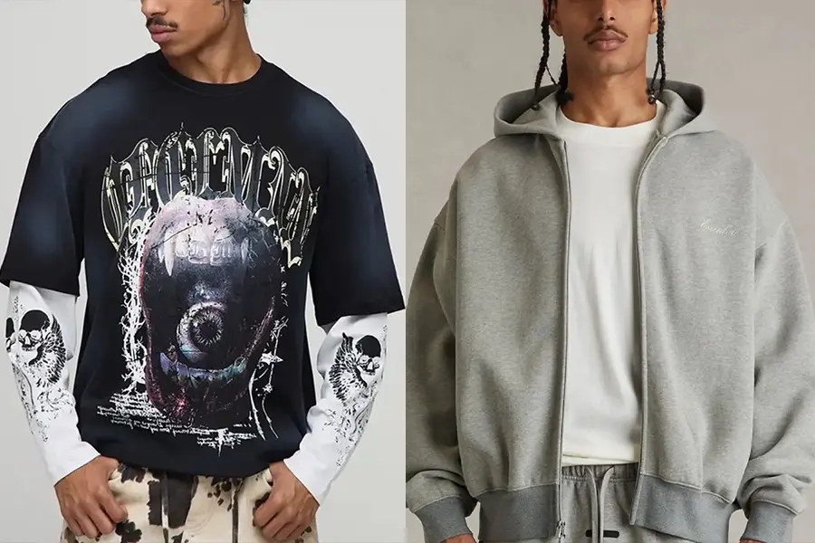 T-shirt and Hoodie