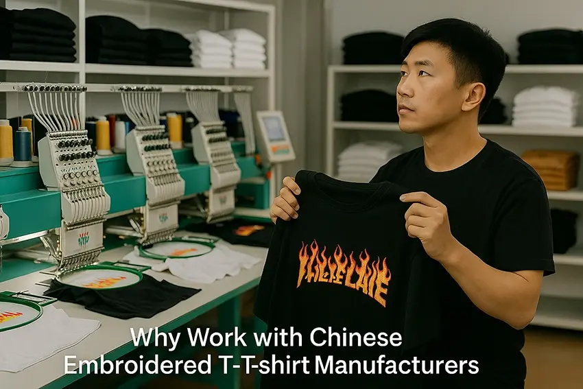 Embroidered T-Shirt Manufacturer