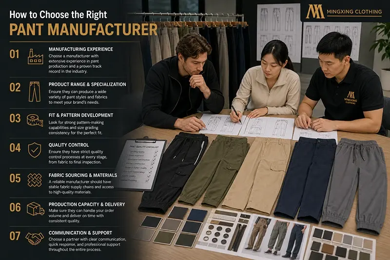 How To Choose Pants Manufacturers
