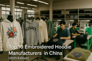 Top 10 Embroidered Hoodie Manufacturers