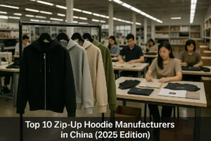 Top 10 Zip-up Hoodie Manufacturers