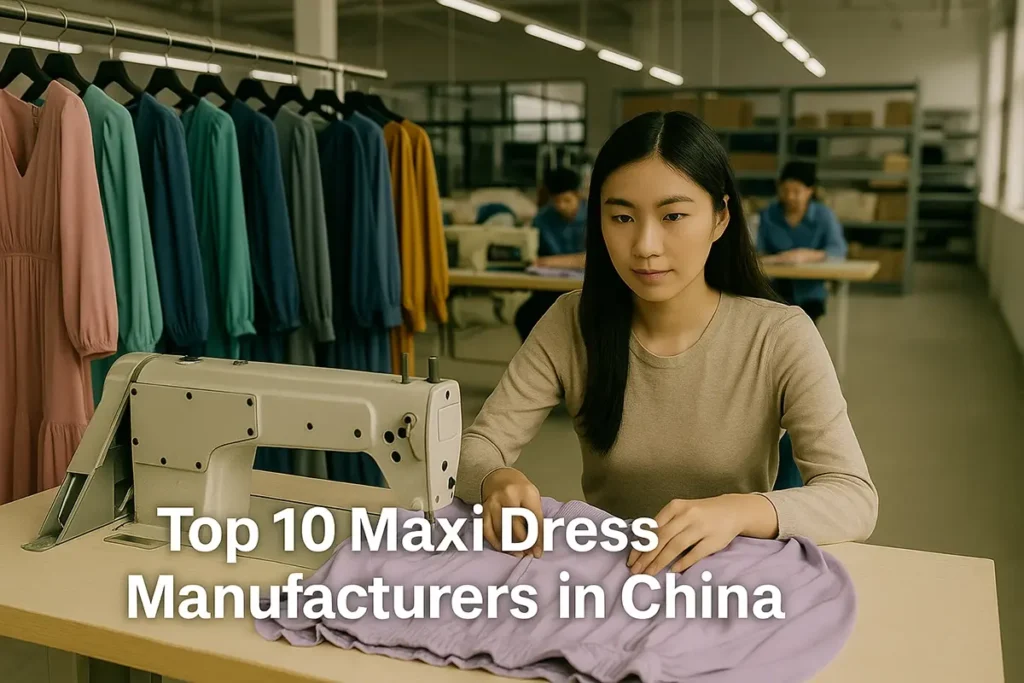 Maxi Dress Manufacturer