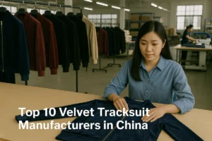 Velvet Tracksuit Manufacturer