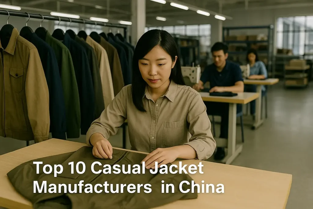 Casual Jacket Manufacturer