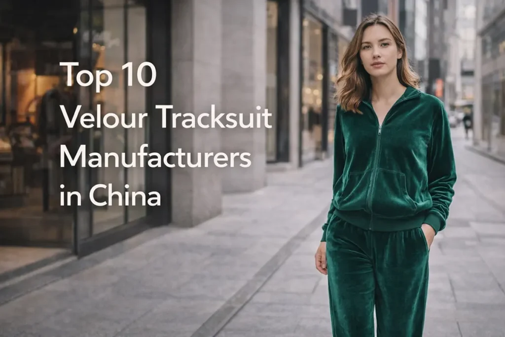 Velour Tracksuit Manufacturer