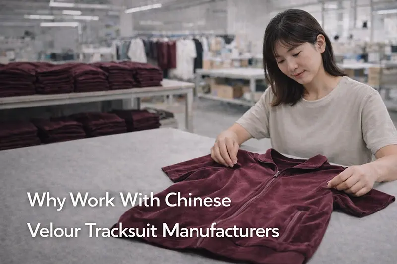 Velour Tracksuit Manufacturers