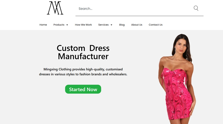 Custom Dress Manufacturer - Mingxing