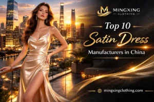 Satin Dress Manufacturer