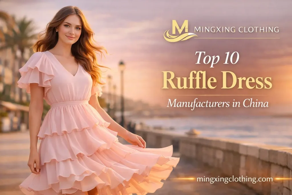 Ruffle Dress Manufacturer