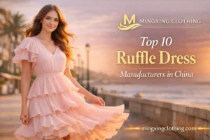 Ruffle Dress Manufacturer