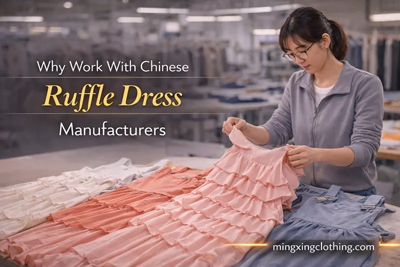 Ruffle Dress Manufacturers