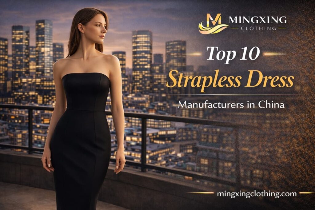 Strapless Dress Manufacturer