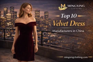 Velvet Dress Manufacturer
