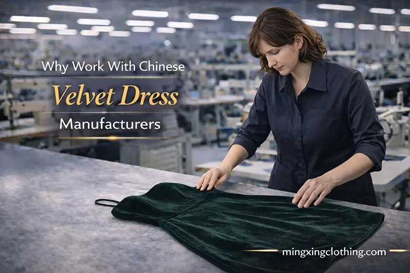 Velvet Dress Manufacturers