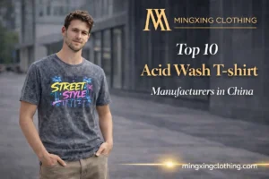 Acid Wash T-shirt Manufacturer