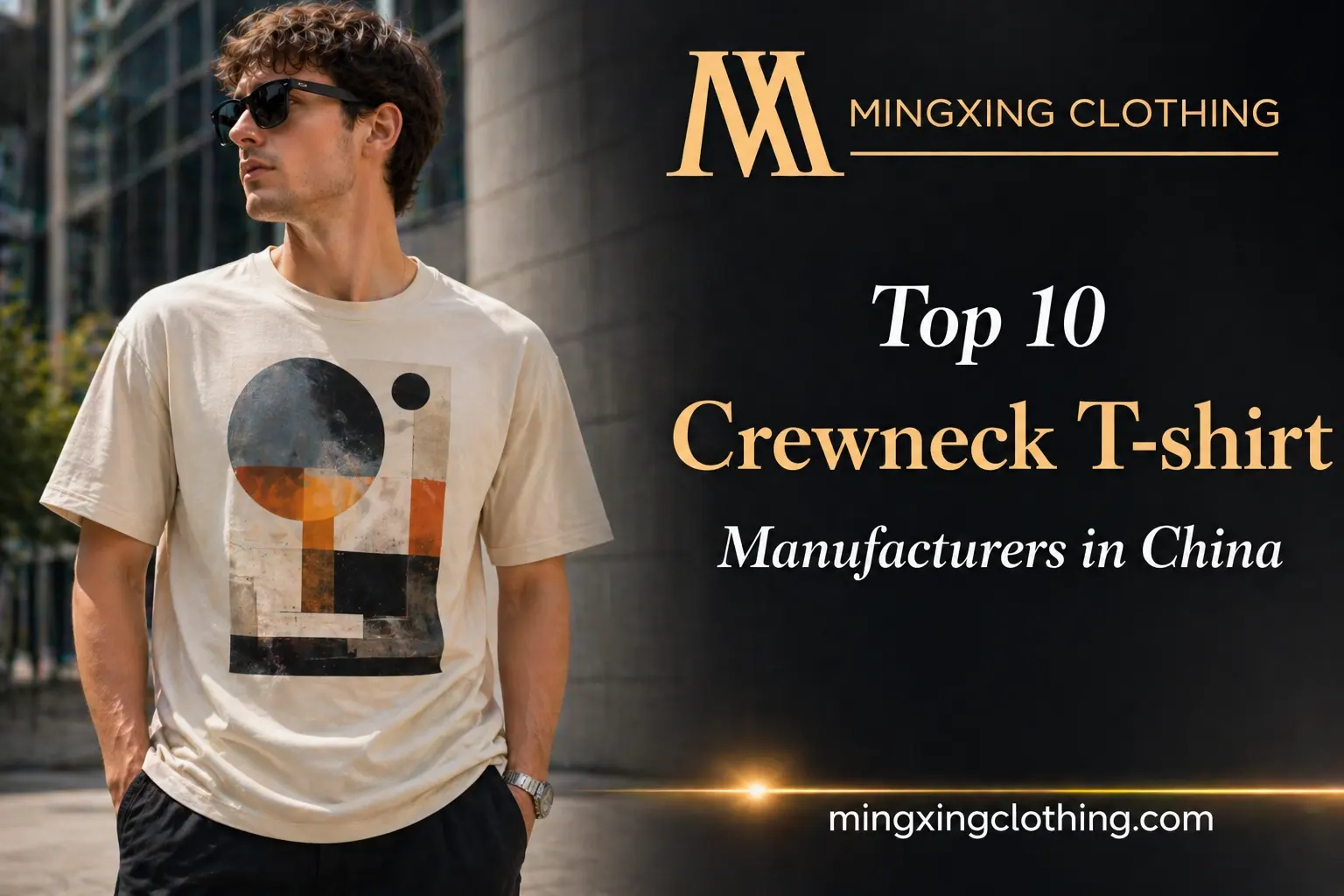 Crewneck T-shirt Manufacturer